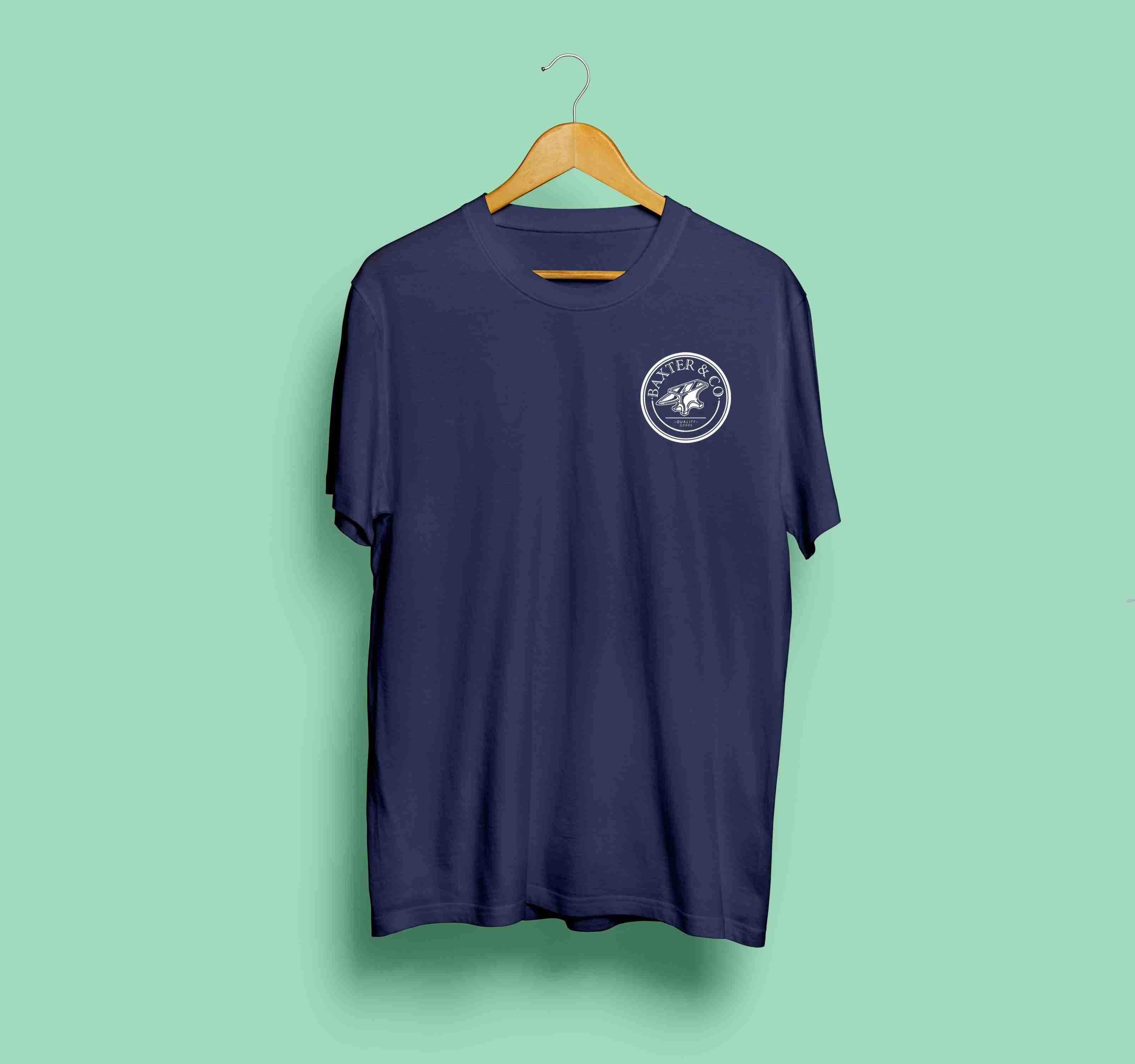 "ANVIL" Tee - Navy - Baxter and Co - BXTR-&-CO-Clothing-australia-baxter-and-co-baxter