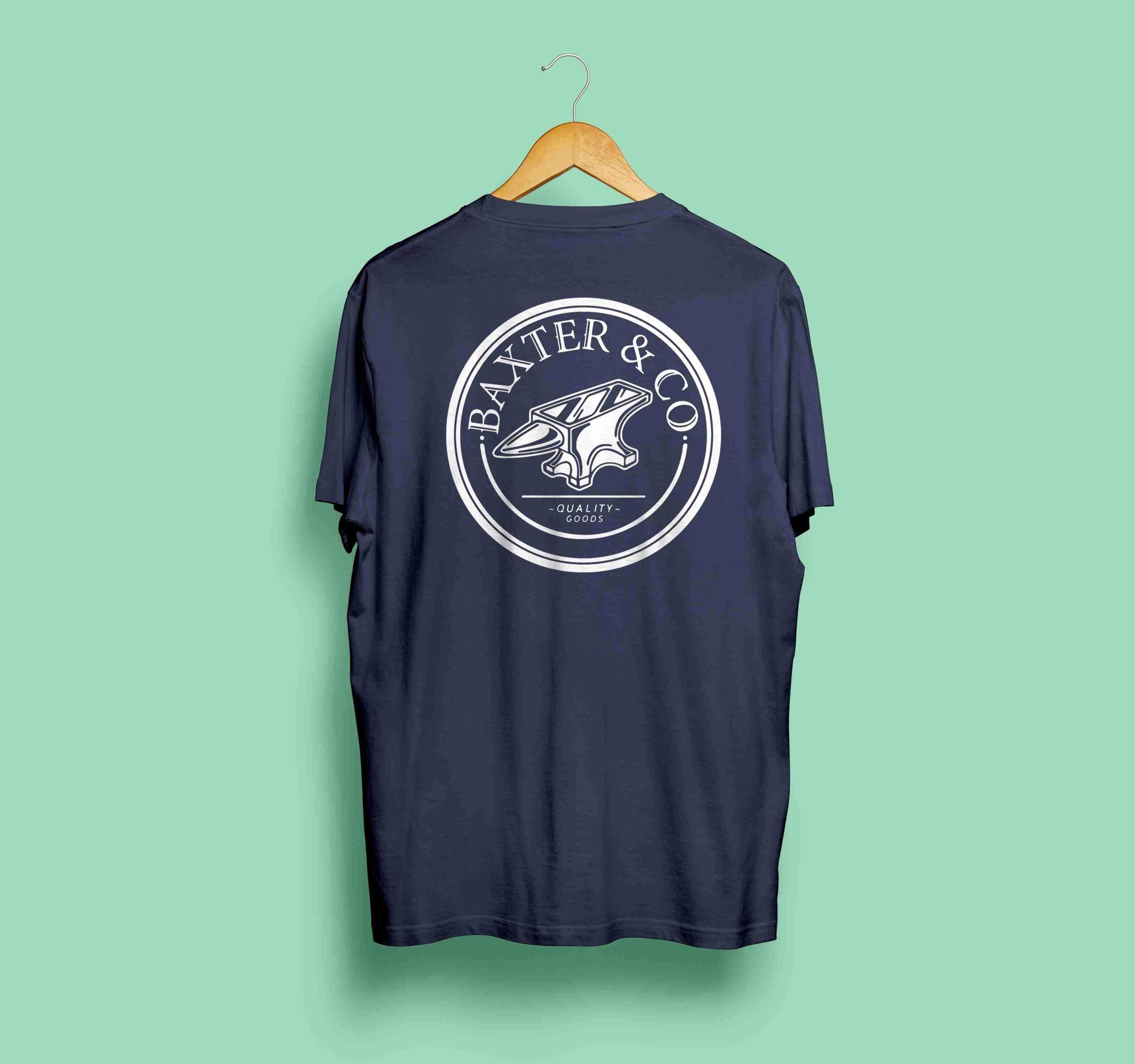 "ANVIL" Tee - Navy - Baxter and Co - BXTR-&-CO-Clothing-australia-baxter-and-co-baxter