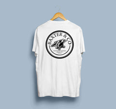 "ANVIL" Tee - White - Baxter and Co  - BXTR-&-CO-Clothing-australia-baxter-and-co-baxter