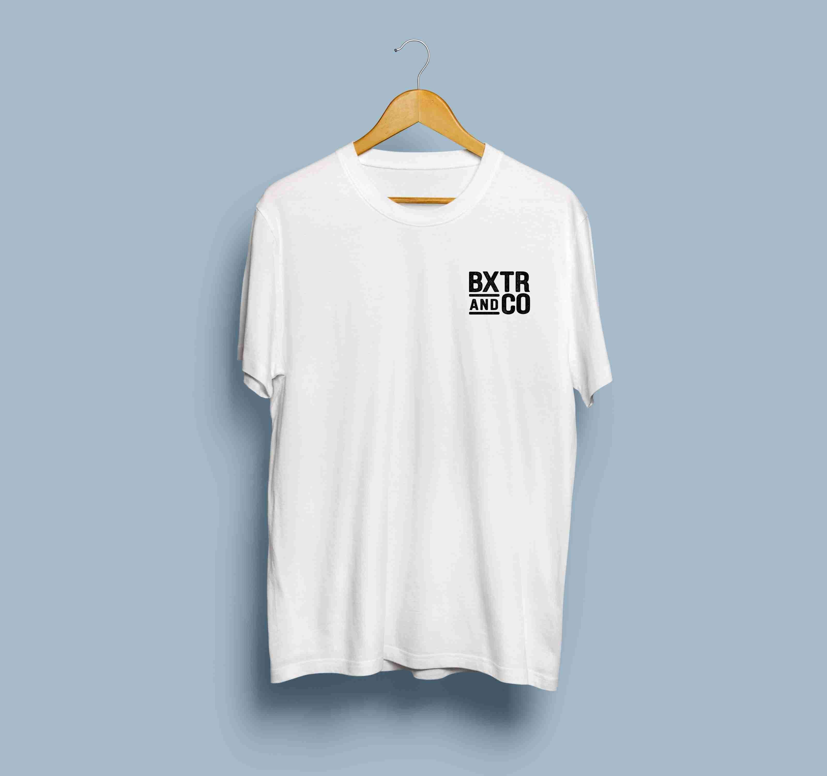 "HAMMERFIST" Tee - White - Baxter and Co - BXTR-&-CO-Clothing-australia-baxter-and-co-baxter